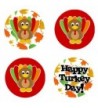 Thanksgiving Edible Cupcake Toppers Decoration