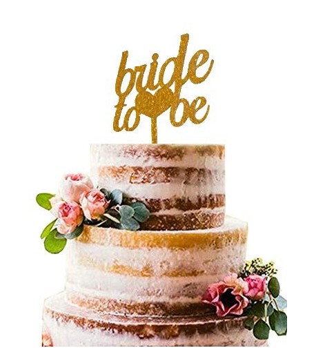Bride Acrylic Cake Topper Bachelorette