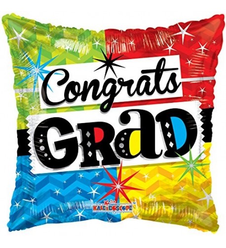 Graduation Congrats Square Shaped Balloon