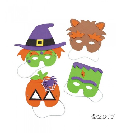 Halloween Mask Craft Kit Assorted