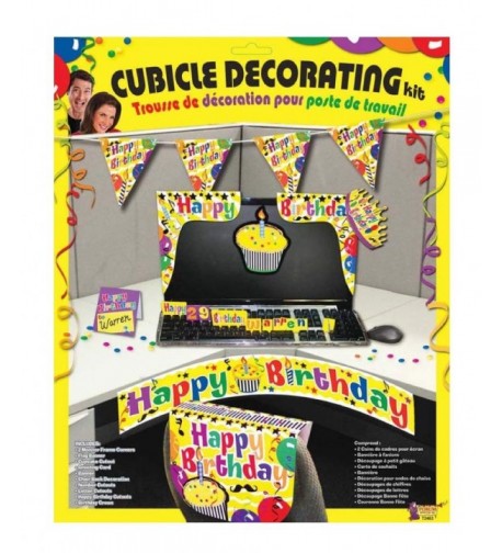 Forum Novelties Birthday Cubicle Multi Color