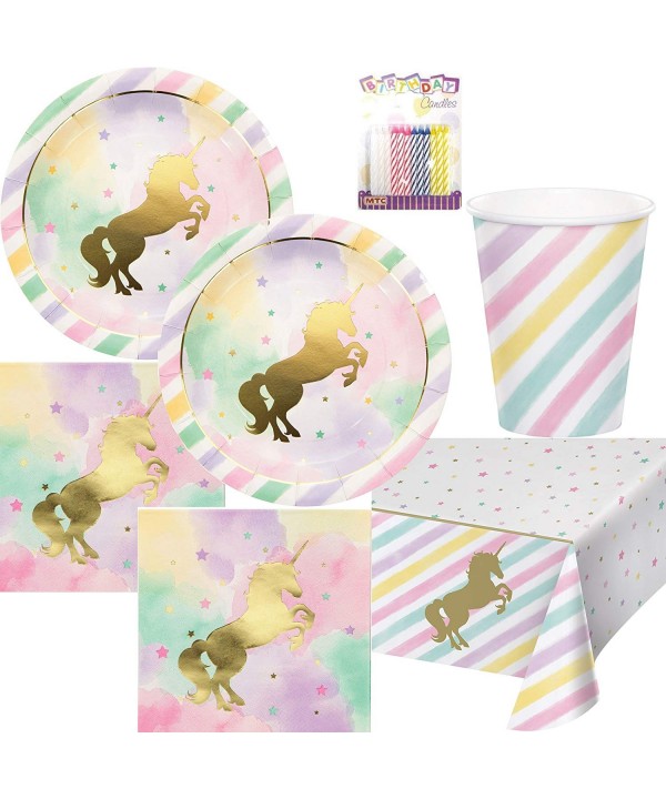 Unicorn Sparkle Party Supplies Serves