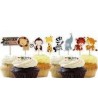 Animals Cupcake Toppers Jungle Birthday