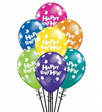 Qualatex Birthday Assortment Biodegradable Balloons