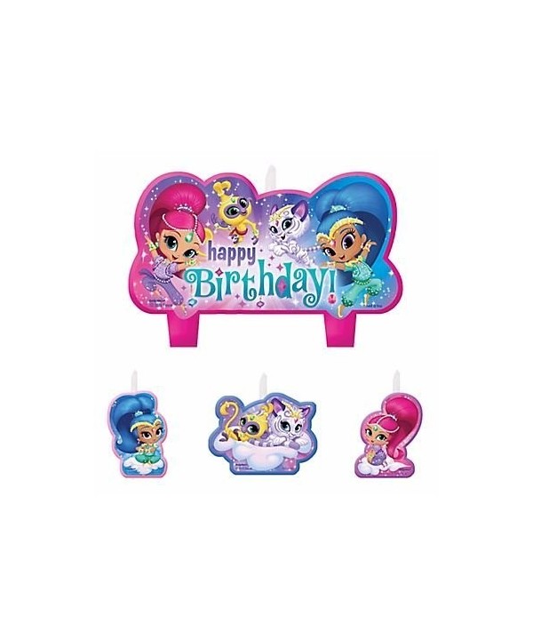 Shimmer and Shine Birthday Candles