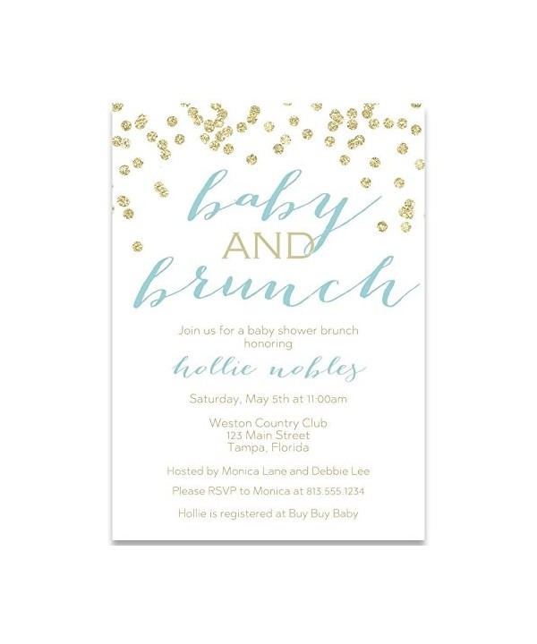 Invitations Champagne Confetti Glitter Envelopes