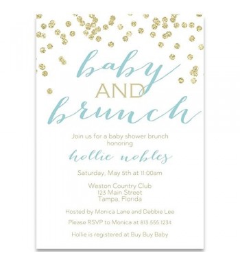 Invitations Champagne Confetti Glitter Envelopes