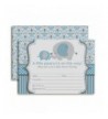 Elephant Shower Invitations Envelopes AmandaCreation