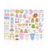 Shower Photo Booth 72 Pack Selfie Newborn