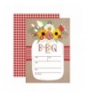 Invitation Barbeque Printable Invitations Envelopes