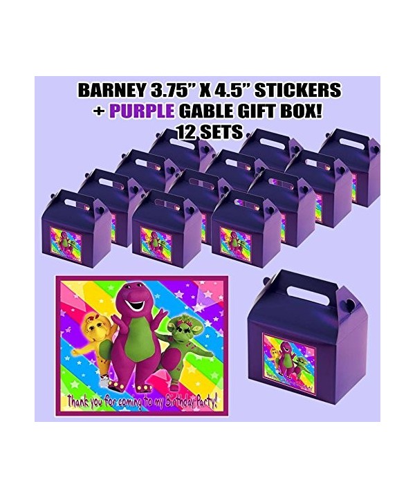 Barney Dinosaur Decals Stickers Birthday