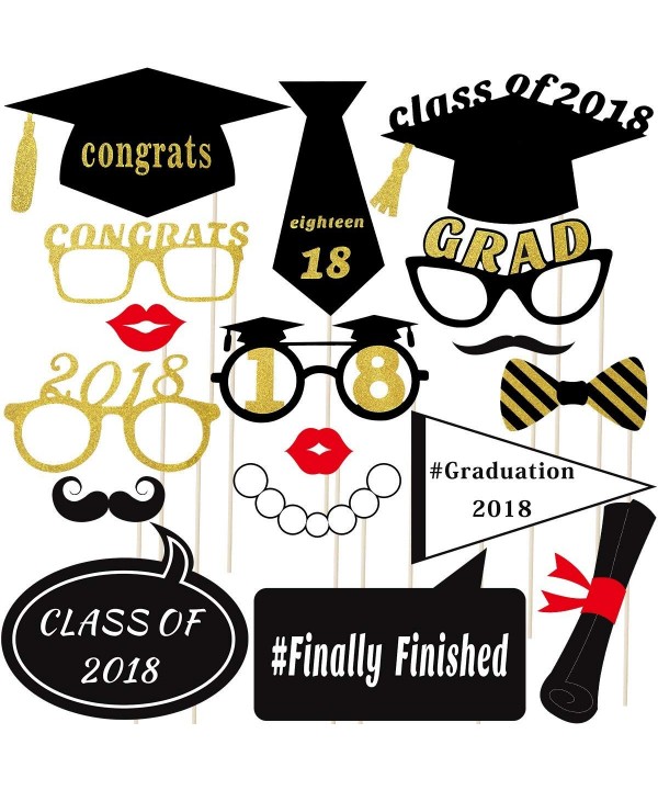 18pcs Graduation Required Glitter Supplies