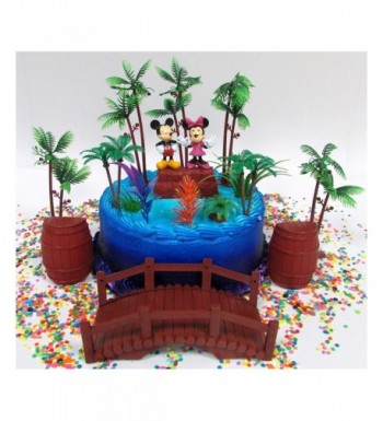 Clubhouse Tropical Cake Decorative Accessories