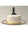 Bouquet Silhouette Wedding Topper Bride