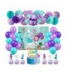 KREATWOW Mermaid Decorations Supplies Birthday