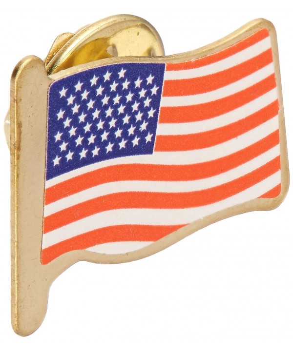 American Metal Clutch Patriotic Favors