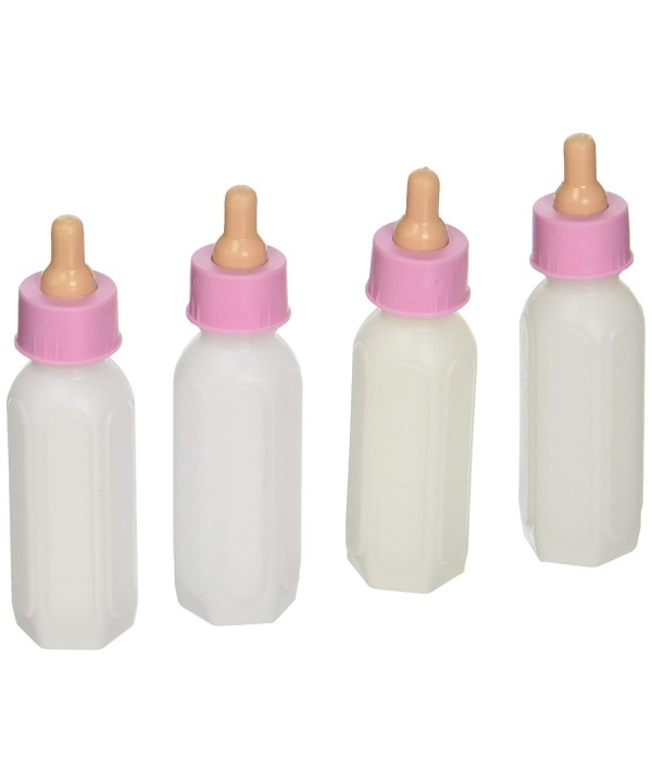 Plastic Pink Bottle Shower Favors Plastic Pink Bottle Shower Favors