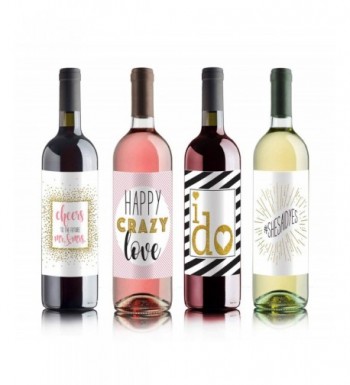 Bottle Labels bridal bachelorette engagement