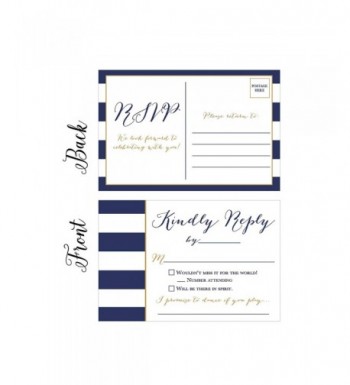 Postcards Envelopes Engagement Bachelorette Invitations