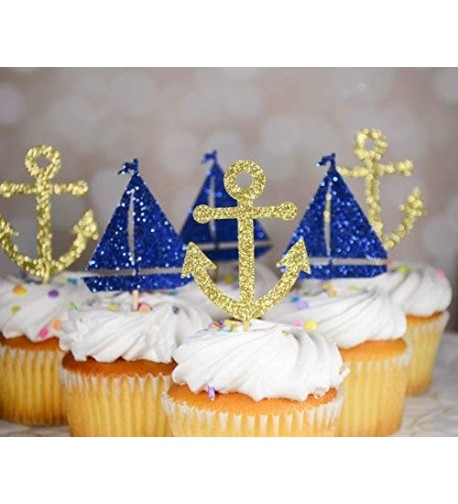 Nautical Cupcake Graduaction Christmas Decoration