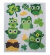 Patricks Reusable Window Clings Shamrock