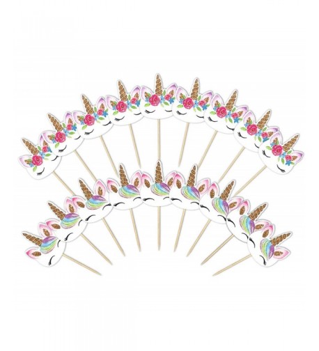 Unicorn Different Birthday Decorations Supplies