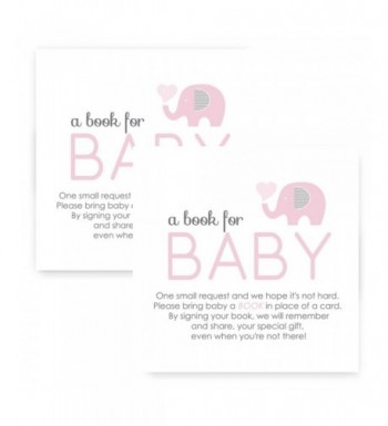 Elephant Bring Girls Invitation Insert