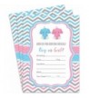 Elephant Gender Reveal Invitations Envelopes