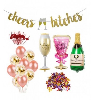 Dmaxia Bachelorette Decorations Birthday Champagne