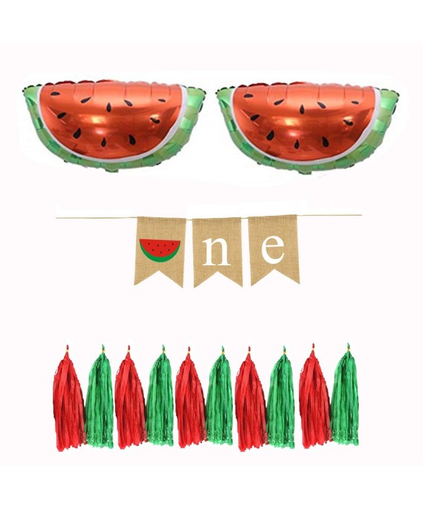 Watermelon Birthday Decoration Including Handmade