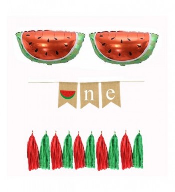 Watermelon Birthday Decoration Including Handmade