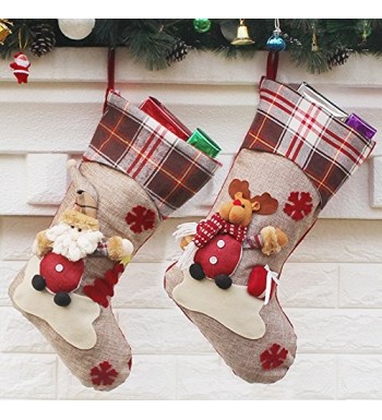 Pcs personalized Christmas Stockings Decoration