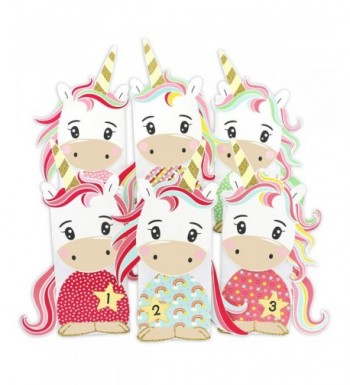 Papierdrachen DIY Advent Calendar Unicorn