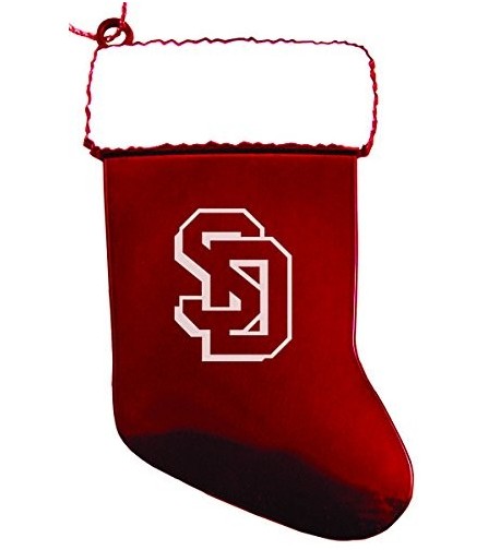 University South Dakota Chirstmas Stocking