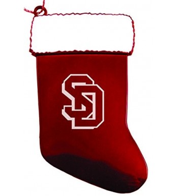 University South Dakota Chirstmas Stocking