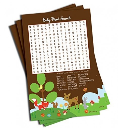 Word Find Search Woodlands 50 sheets
