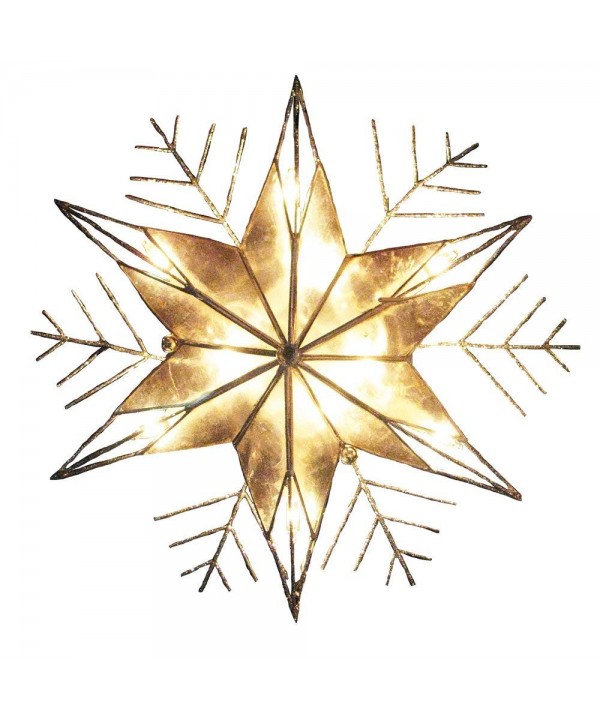 Kurt Adler 10 Light Snowflake Christmas