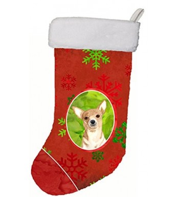 Carolines Treasures Snowflake Chihuahua Multicolor