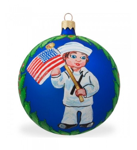 BestPysanky American Patriotic Christmas Ornament