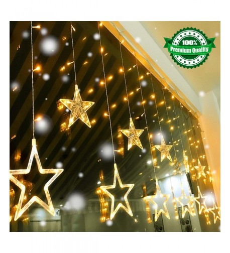 Quntis Curtain Lighting Christmas Backdrops