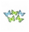 NorthLight Green Glitter Butterfly Garland