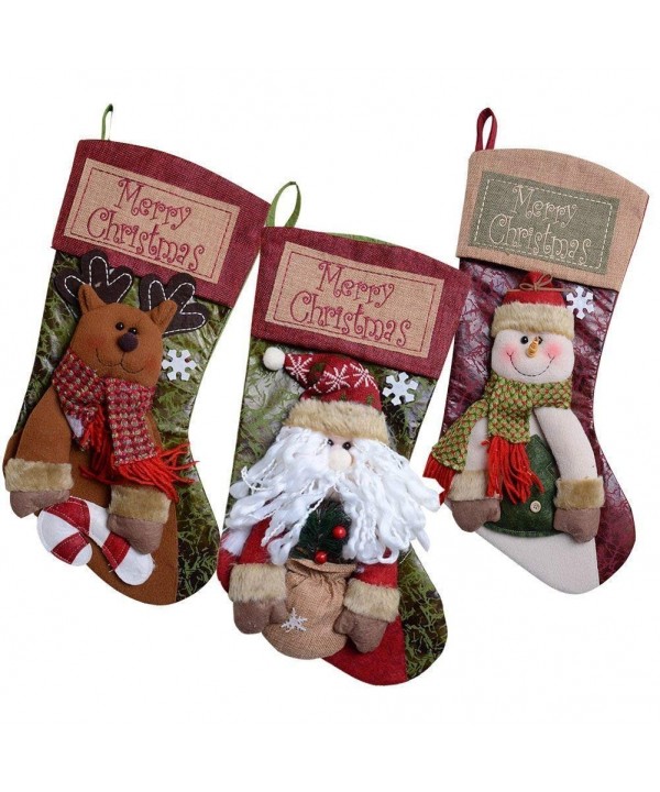 GZDDG Christmas Stockings Fireplace Decoration