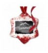 NEONBLOND Christmas Ornament Mountains Chalkboard