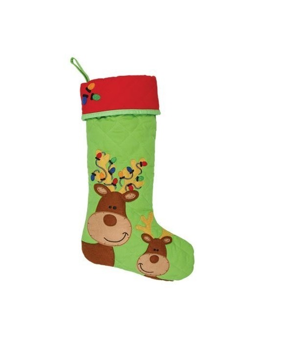 Stephen Joseph Christmas Stocking Reindeer