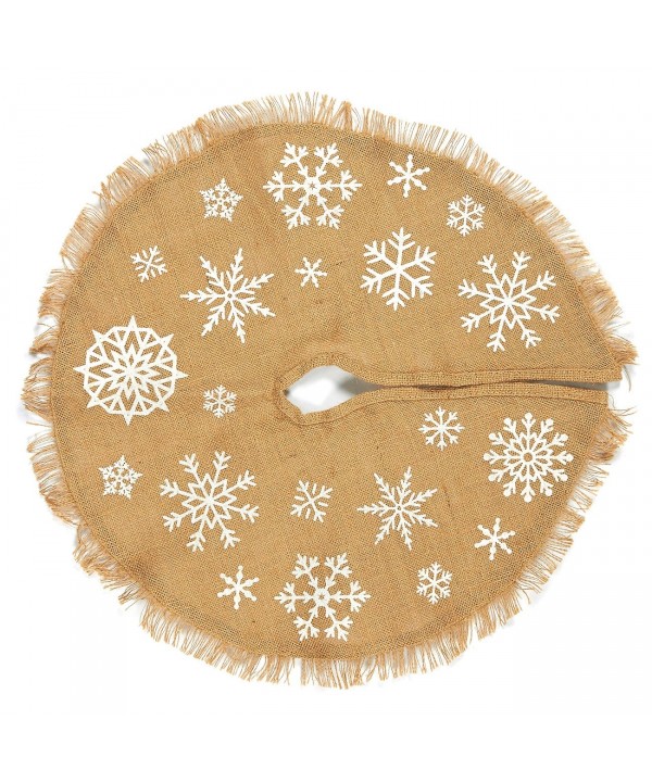Juvale Christmas Tree Skirt Snowflake Themed Juvale Christmas Tree Skirt Snowflake Themed