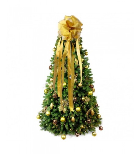 Wmbetter Christmas Streamer Wreath Bow Decoration