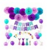 Mermaid Supplies Decorations Birthday Balloons