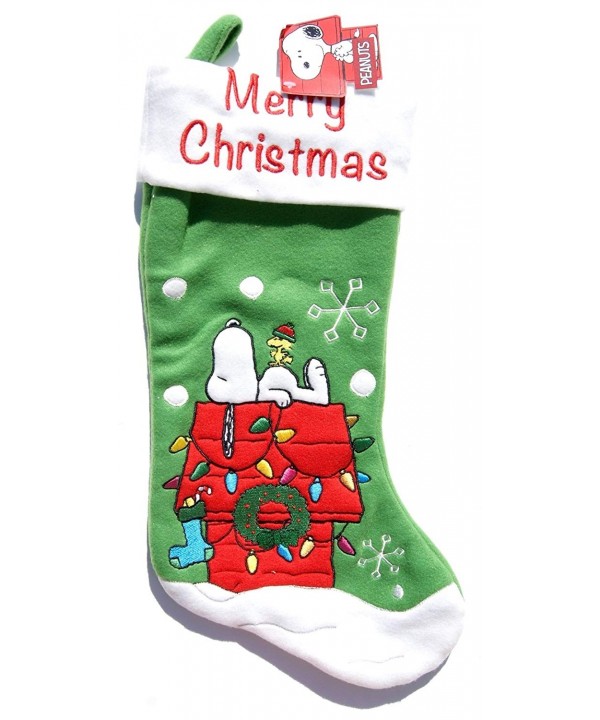 Peanuts Snoopy Woodstock Christmas Stocking