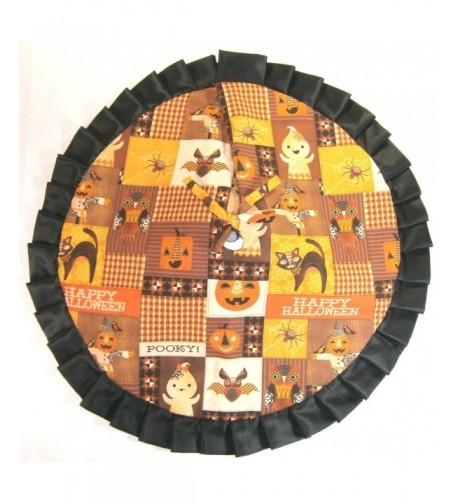 Small Halloween Tabletop Patchwork Ghosts