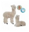 Furry Llama Sitting Standing Ornaments